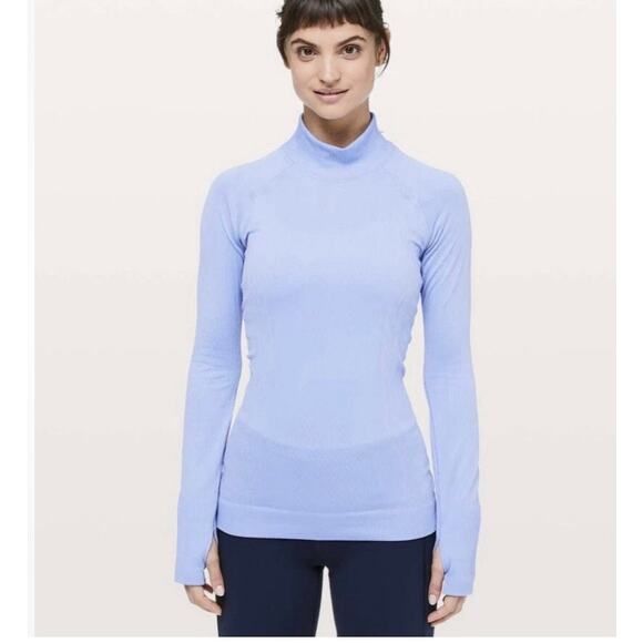 LULULEMON Rest Less
Mock Neck | Size: 10 Hydrangea
Blue - Picture 1 of 3
